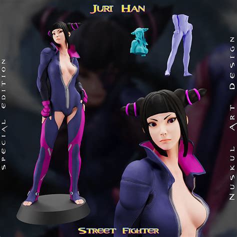 Juri Han Street Fighter Female Chracter Capcom 3d Model 3d Printable Cgtrader