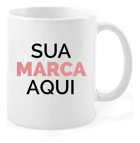 Caneca Personalizada Brinde Corporativo Ml Sua Marca Parcelamento