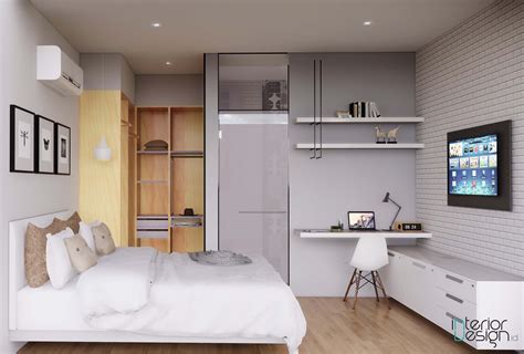 Desain Interior Apartemen Bedroom