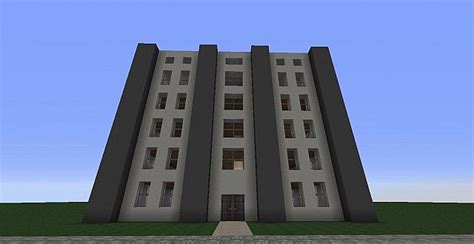 Modern Apartment Building Minecraft Map