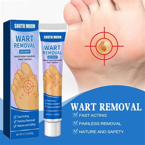 South Moon Removal Corn Balm Gram Warts Flat Plantar Warts Flesh