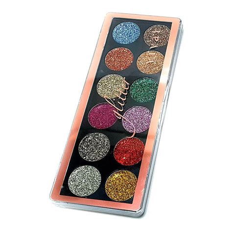 Paleta De Sombra Glitter Cores Vivai Submarino