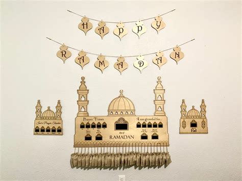 Ramadan Decoration Kids Ramadan Corner Ramadan Timetable Gratitude