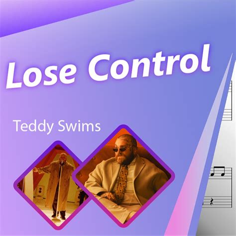 Lose Control Arr Digital Scores Collection By Teddy Swims Sheet