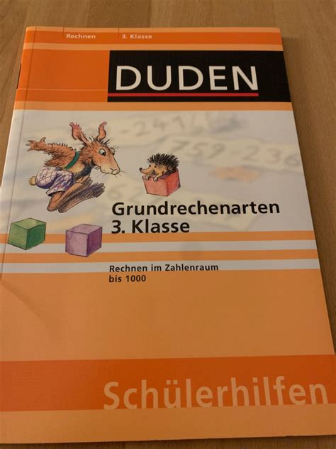 Duden Schülerhilfen Rechnen 3 Klasse Grundrechenarten Vinted