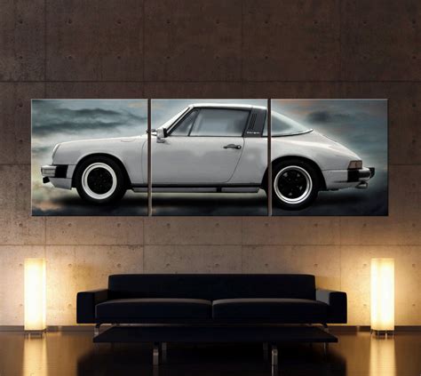 Pop Art Porsche Carrera Targa G Leinwand Bilder Bild Malereistil