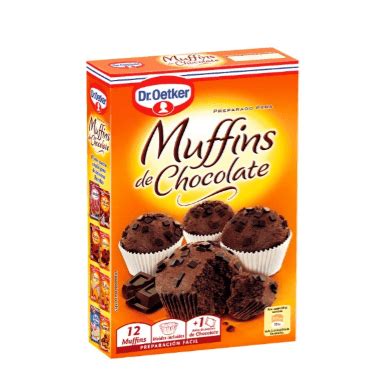 DR OETKER Muffins De Chocolate Agosto 2013 Degusta Box