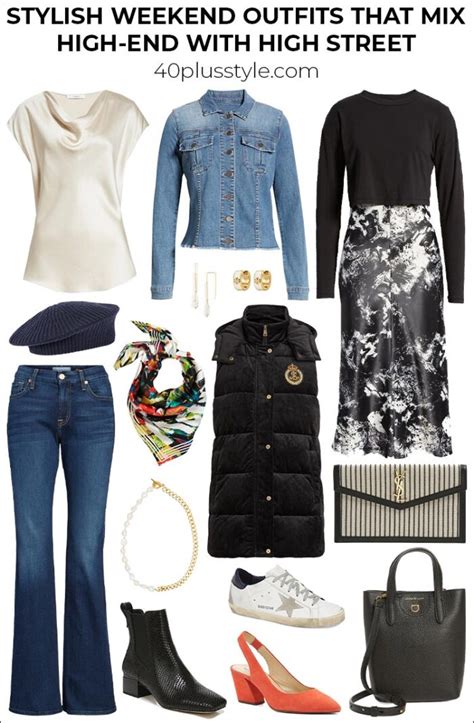 weekend outfits and capsule wardrobe for many different weekend trips