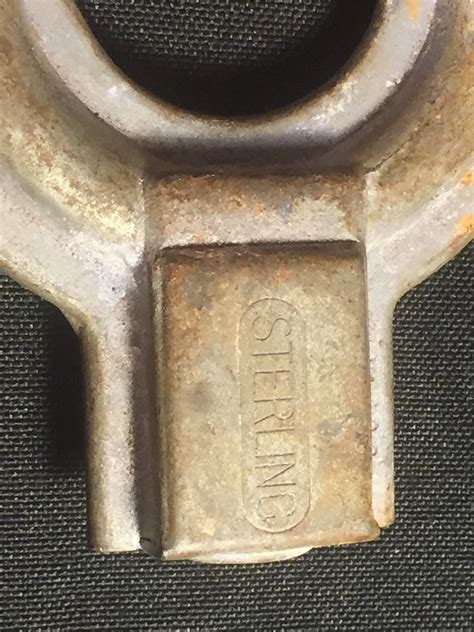 Antique Vintage Sterling Lock Co Gas Pump Padlock Etsy