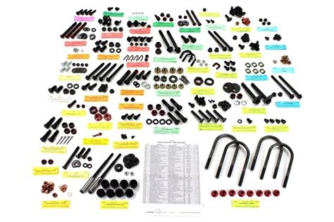 Ford Fairlane Master Chassis Bolt Kit Pieces Drum