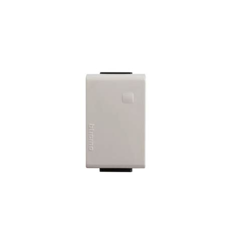 Modulo Interruptor 9 12 10A Modus Style Color Blanco Ref Bticino AE2001EB