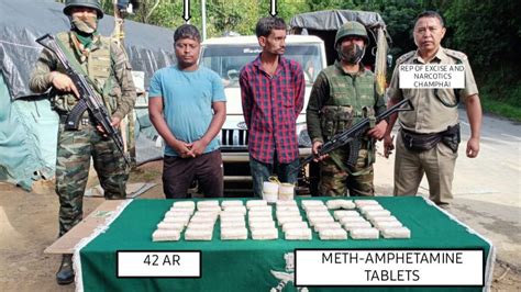 Mizoram Drugs Worth Over Rs 54 Crore Seized In Champhai District