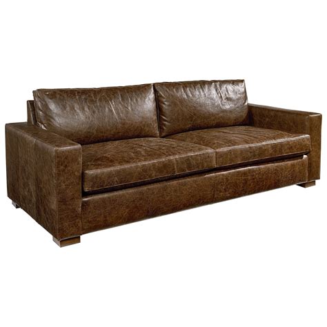 Southern Sown Leather Sofa By Magnolia Home By Joanna Gaines At