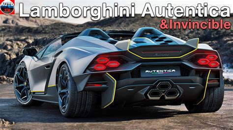 All NEW 2023 Lamborghini Autentica Lamborghini Invencible V12 YouTube