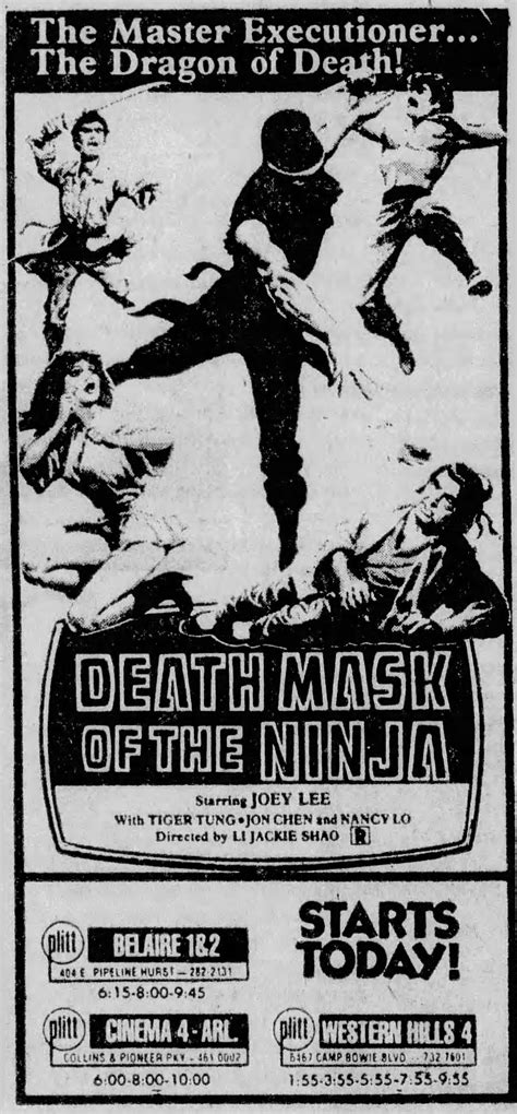 TEMPLE OF SCHLOCK: Mystery Movies: DEATH MASK OF THE NINJA (1981) and THE JACKY CHAN CONNECTION ...