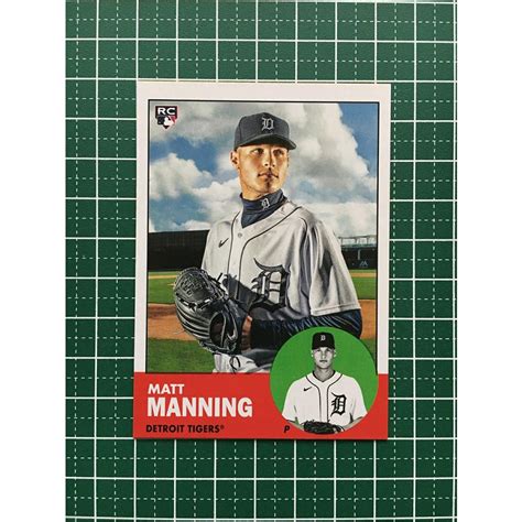 Topps Mlb Archives Matt Manning Detroit Tigers