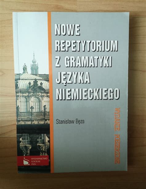 Nowe Repetytorium Z Gramatyki J Zyka Niemieckiego Kalisz Kup Teraz