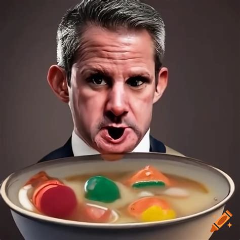 Adam Kinzinger Crying With Clown Accessories On Craiyon