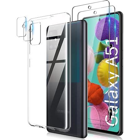 NEW C Coque Compatible Avec Samsung Galaxy A51 Ultra Transparente