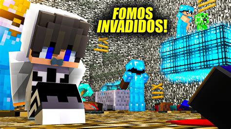 Fomos Invadidos Defendendo A Base Factions Wild Youtube