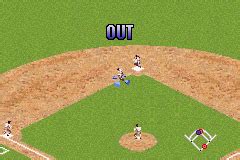 Screenshot Of High Heat Major League Baseball Game Boy Advance