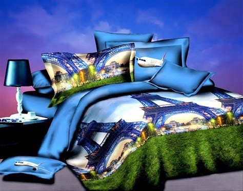 3d Reactive Printed 100 Cotton Bedding And 3d Luxury Duvet Cover Set