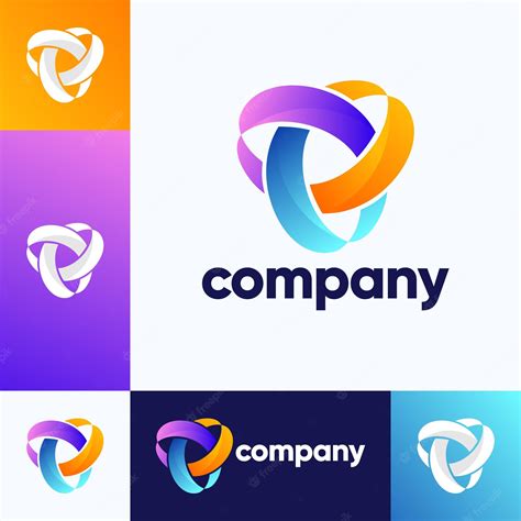 Premium Vector Colorful Infinity Logo Sign Design Element