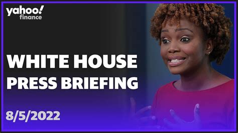 White House Press Briefing Youtube