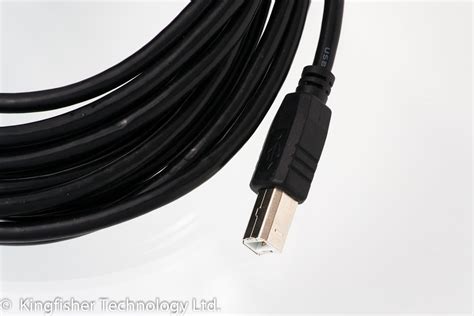 5m USB PC Data Synch Black Cable Lead For HP Deskjet 825cvr Printer