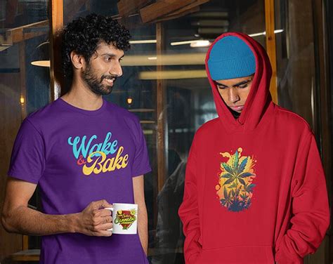 Weed Clothing for Men: Marijuana Hoodies, Shirts & More