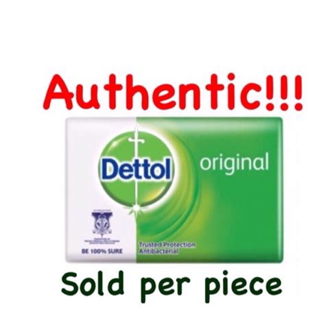 Authentic Dettol Original Bar Soap 100 Grams Shopee Philippines