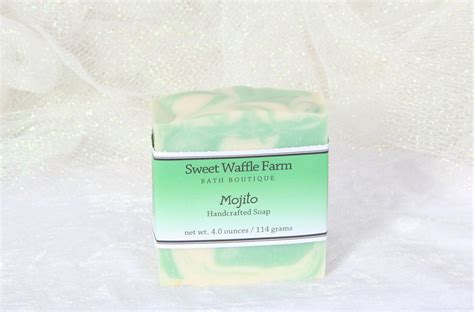 Mojito Luxury Soap Sweet Waffle Farm