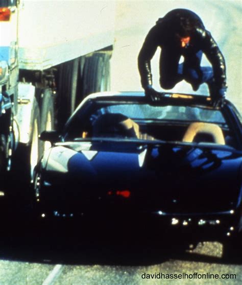 Michael Jumping Into Kitt Knightrider Knight Rider Rider Knight