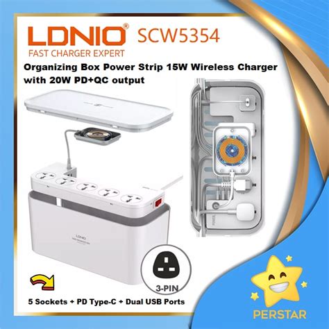 Ldnio Sk Scw W W Wireless Management Cord Organizer