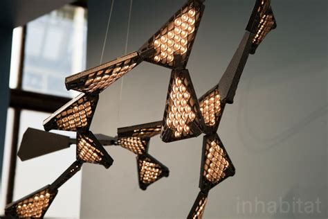 discover  modular lighting  light sculpture ideas geometric