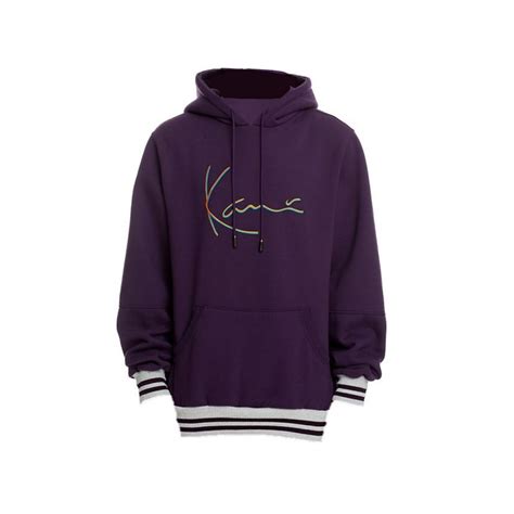 Karl Kani Logo Purple Hoodie Whats On The Star