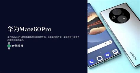 华为mate60pro