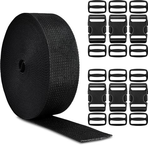 Amazon CooBigo 1 5 Buckles Straps Set 6 Pack Quick Release