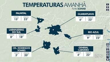 Assistir Boa Noite Paraná Guarapuava Mínima pode chegar a 6C em