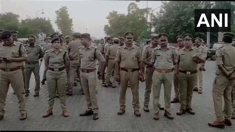 Ani Uputtarakhand On Twitter Up Police Conducted Flag March In