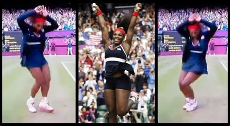 Serena Williams Wins Gold, Then Crip Walks - Video | eBaum's World