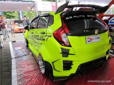 Honda Jazz Abu Abu Modif Honda Jazz