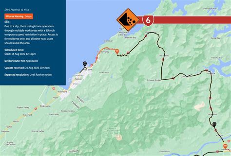 Waka Kotahi Nzta Top Of The South On Twitter Update Am Sh