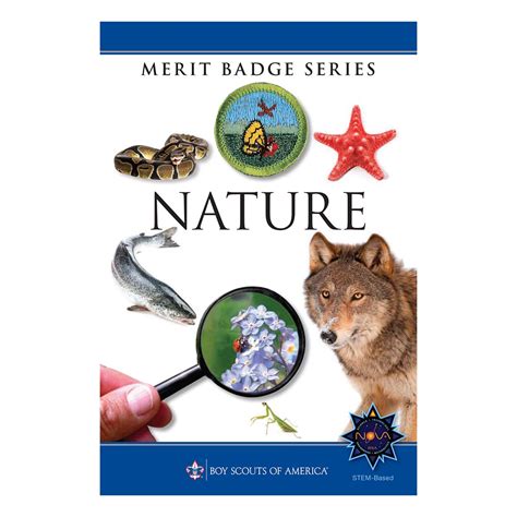 BSA Nature Merit Badge Pamphlet Boy Scouts Of America Worksheets