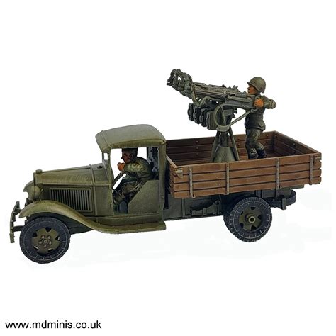 Soviet GAZ AA Quad Maxim AA Truck World War Two 28mm/20mm - Etsy