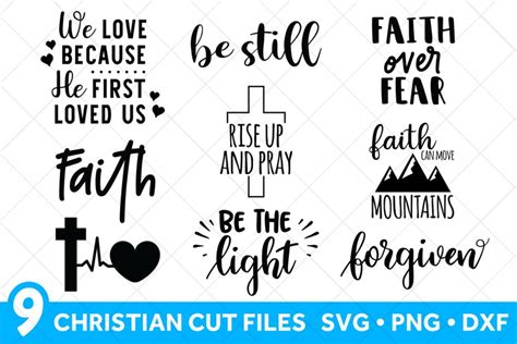 Christian Svg For Cricut Bundle Religious Svg Cross Svg