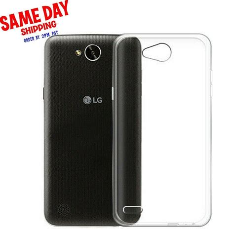 Wear Resisting Premium Transparent Slim Soft TPU Case For LG X Charge