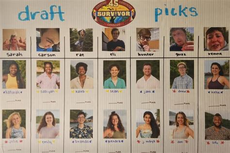 Survivor 45 Draft Rsurvivor