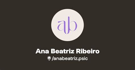 Ana Beatriz Ribeiro Instagram Linktree