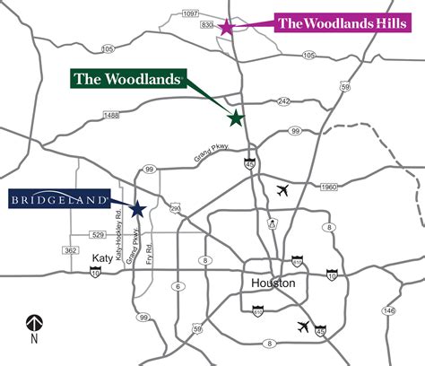 Map Of Woodlands Texas - Lilly Pauline